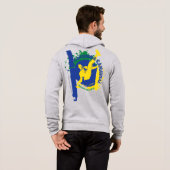 Capoeira Hoodie (Achterkant volledig)