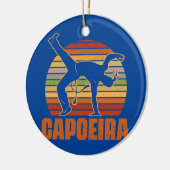 Capoeira Kickboxing Dance Fight Mixed Martial Keramisch Ornament (Links)
