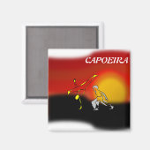capoeira magnet arts martiaux ax ginga (Recto/Verso)