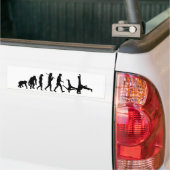 Capoeira Martial Arts Dans Evolutie Gift Bumpersticker (Op Truck)