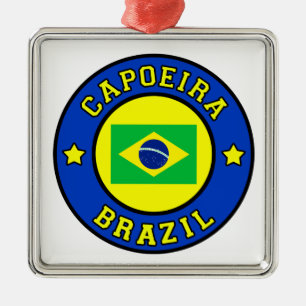 Capoeira Metalen Ornament