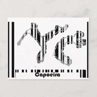 Capoeira mon amour carte postale code-barres
