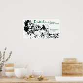 Capoeira Nagoa Brasil Poster (Keuken)
