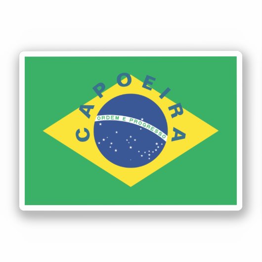 Capoeira Sticker (Voorkant)