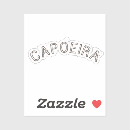 Capoeira Sticker (Vel)