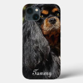 capot iphone, cavalier spaniel, iPhone 11 Coque (Verso)