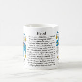 Capot, l'origine, la signification et la tasse de (Centre)