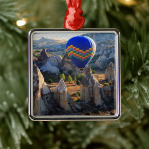 Cappadocia, Goreme Luchtballon Metalen Ornament