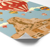 Cappadocia - Poster Vintage voyage (Coin)