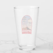 Cappadocia Turkey Retro Travel Art  Glas (Achterkant)