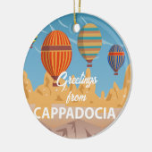 Cappadocia Turkey Travel Holiday ornament (Links)