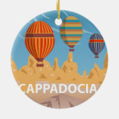 Cappadocia Turkey Travel Holiday ornament (Achterkant)