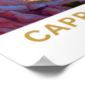 Cappadocia Turkije Reisprint Poster (Hoek)