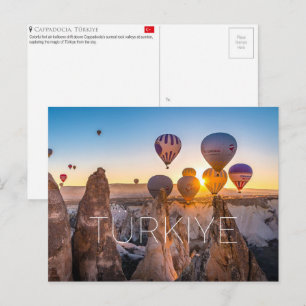 Cappadocia, Türkiye Reis Kaart