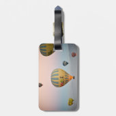 Cappadocië-ballonvlucht Bagagelabel (Achterkant verticaal)