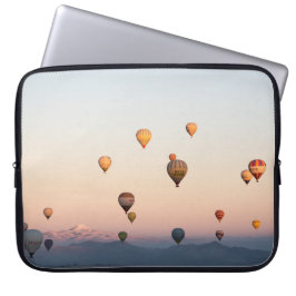 Cappadocië. ballonvlucht-elektronicatas laptop sleeve