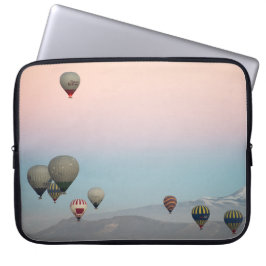 Cappadocië. ballonvlucht laptop sleeve