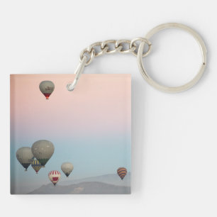 Cappadocië-ballonvlucht Sleutelhanger