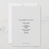 Capped it Graduation Faire-part (Dos)