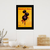 Cappiello Poster Umbrella "Parapluie - Revel" (Keuken)