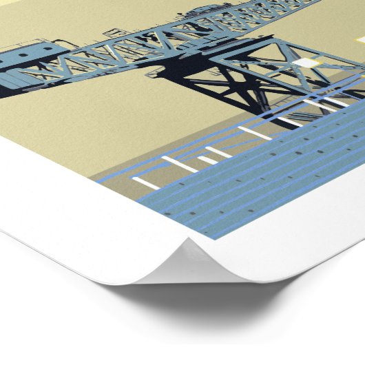 Cappielow, Greenock. Impression manuelle de style  (Coin)