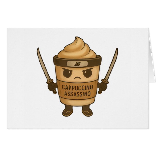Cappuccino Assassino Italian (Voorkant Horizontaal)
