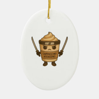 Cappuccino Assassino Italian Keramisch Ornament