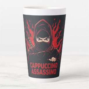 Cappuccino Assassino Koffieliefhebbers Italiaans B Latte Mok