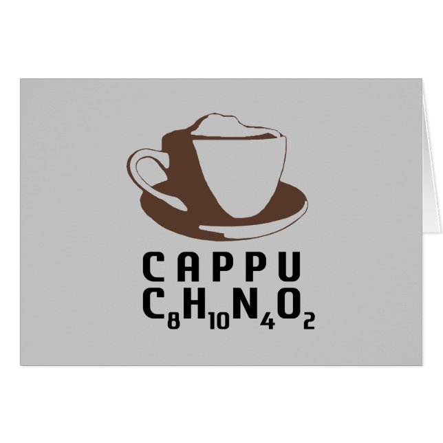 Cappuccino chimique (Devant horizontal)