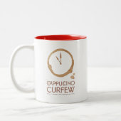Cappuccino Curfew - 11AM Coffee Culture Mug (Gauche)