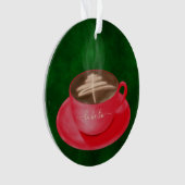 Cappuccino de Noël personnalisé (devant)