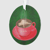 Cappuccino de Noël personnalisé (devant)