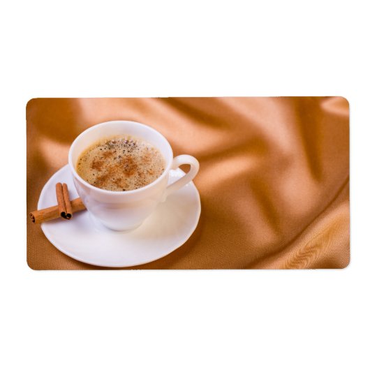 Cappuccino Etiket (Voorkant)