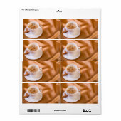 Cappuccino Etiket (Full Sheet)