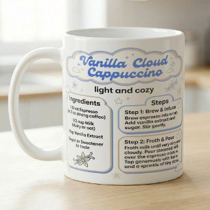Cappuccino Gezellige Receptgids Met Vanille Koffiemok