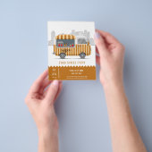 Cappuccino-koffie Flyer (Hand)