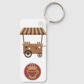 "Cappuccino" Sleutelhanger (Achterkant)