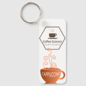 "Cappuccino" Sleutelhanger (Voorkant)
