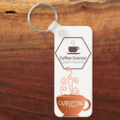 "Cappuccino" Sleutelhanger (Voorkant)
