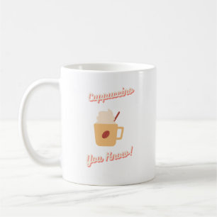 Cappuccino weet je wel koffiemok