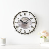 Cappucino Boutique café amusant horloge murale (Maison)