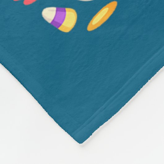 Cappy Halloween Capybara Witch  Fleece Deken (Hoek)