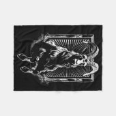 Capra Diaboli Fleece Deken (Voorkant (Horizontaal))