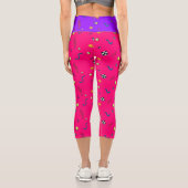 Capri 80s fous - Leggings Motifs (Verso)