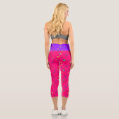 Capri 80s fous - Leggings Motifs (Verso)