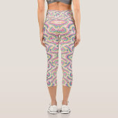 Capri A person wearing colorful, patterned leggings  (Verso)