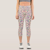 Capri A person wearing colorful, patterned leggings  (Recto)