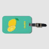 Capri acryl Bagagelabel (Voorkant (horizontaal))