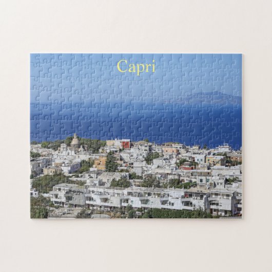 Capri Aerial Uitzicht Legpuzzel (Horizontaal)