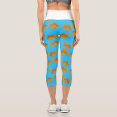 Capri Aquarelle Leggings de poisson rouge (Verso)